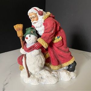 "Santa & His Snow Friend" by Pipka